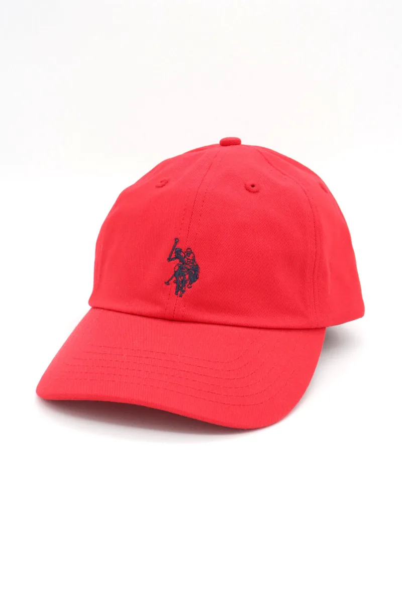 U.S.POLO ASSN ΚΑΠΕΛΟ LΟGΟ KOKKINO