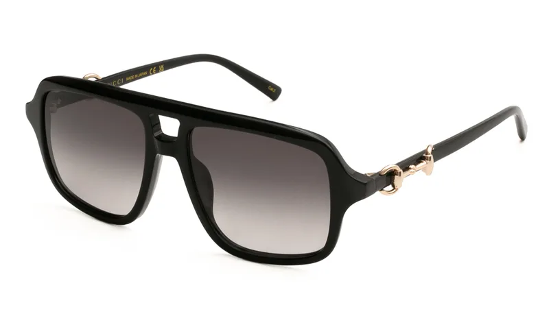 GUCCI ΓΥΑΛΙΑ ΗΛΙΟΥ GUCCI 2052S 001 5316 2052S Μαύρο