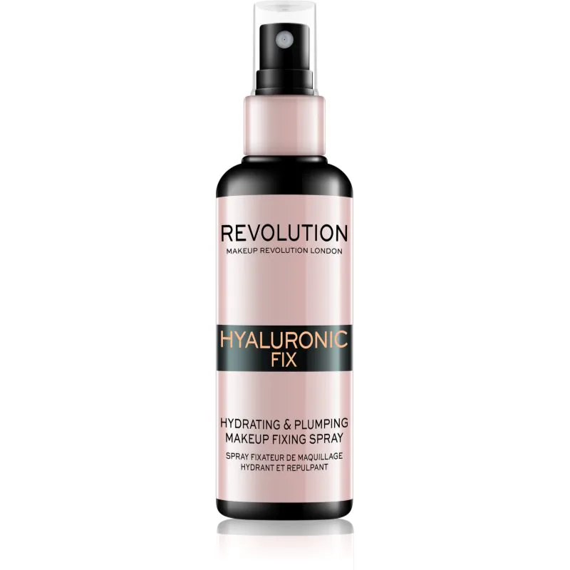Revolution Hyaluronic Fix Hydrating & Plumping σταθεροποιητικό σπρέι για μεικ απ με ενυδατικό αποτέλεσμα 100 ml