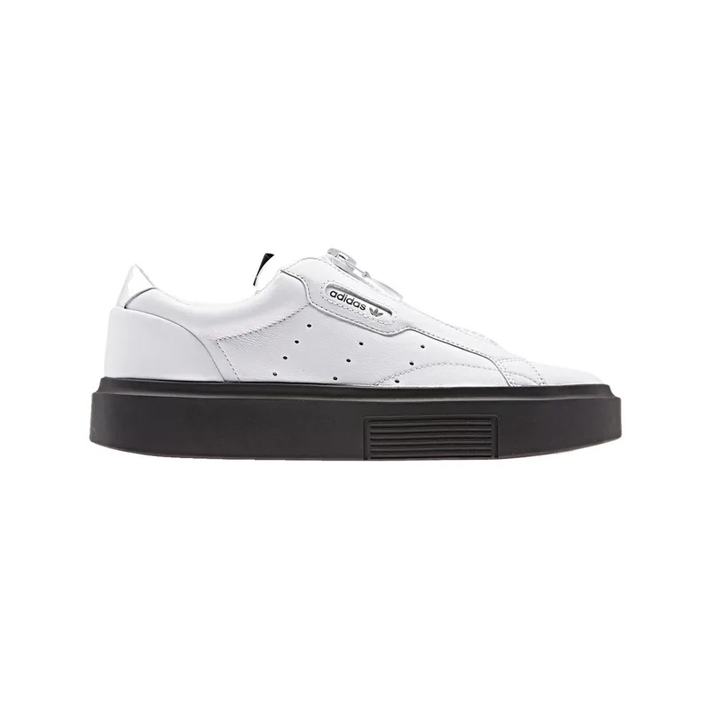 Sneakers adidas Baskets Sleek Super Zip cuir