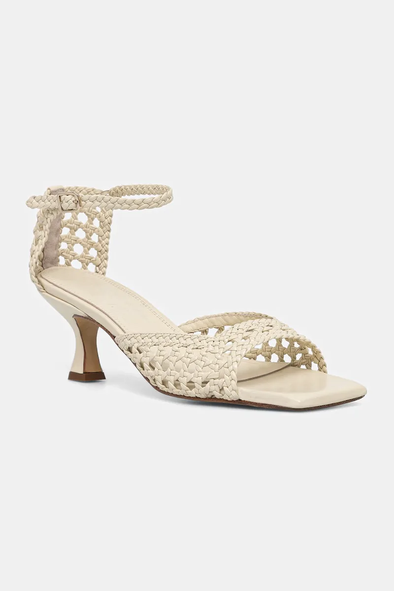 Souliers Martinez σανδάλια χαμηλοτάκουνα δερμάτινα VERONICA