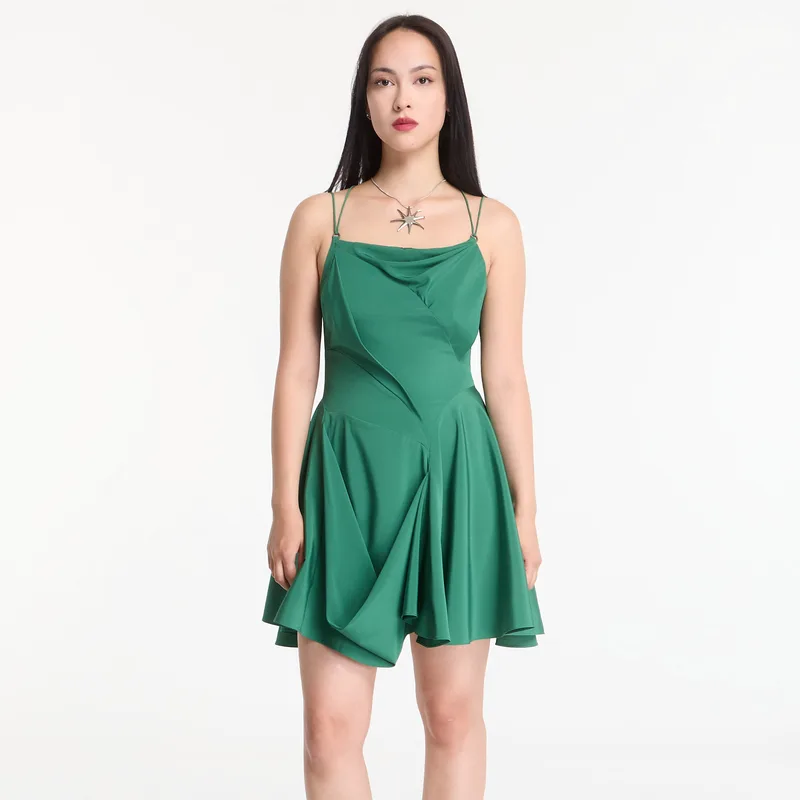 Φόρεμα AllSaints Claire Mini Dress Apple Green 8