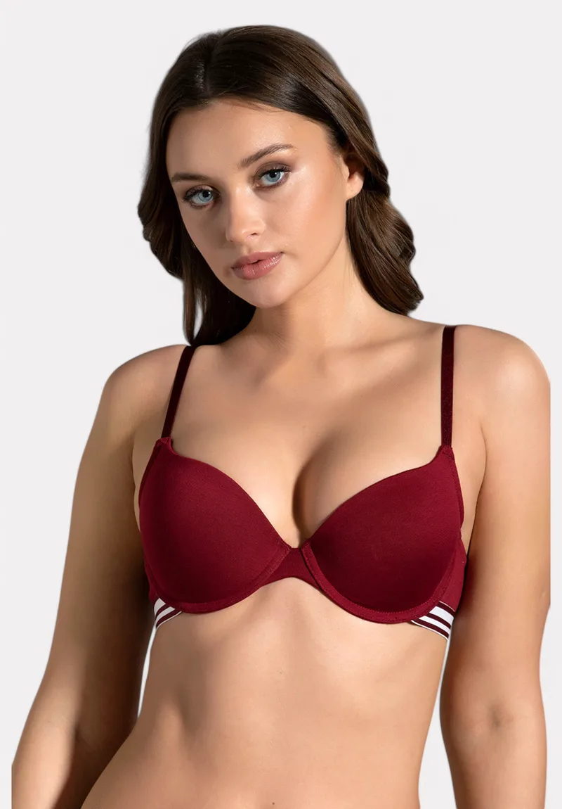 Σουτιέν New Bra –Mε Ελαφριά Ενίσχυση Μπορντό NB5116-4-Μπορντώ