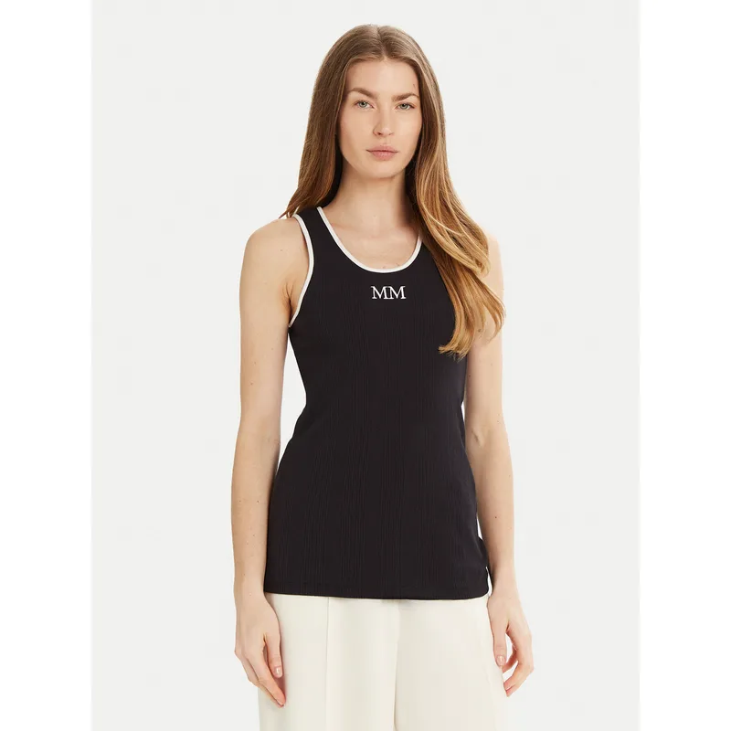 Max Mara Leisure Τοπ Sax 2516941027 Σκούρο μπλε Slim Fit