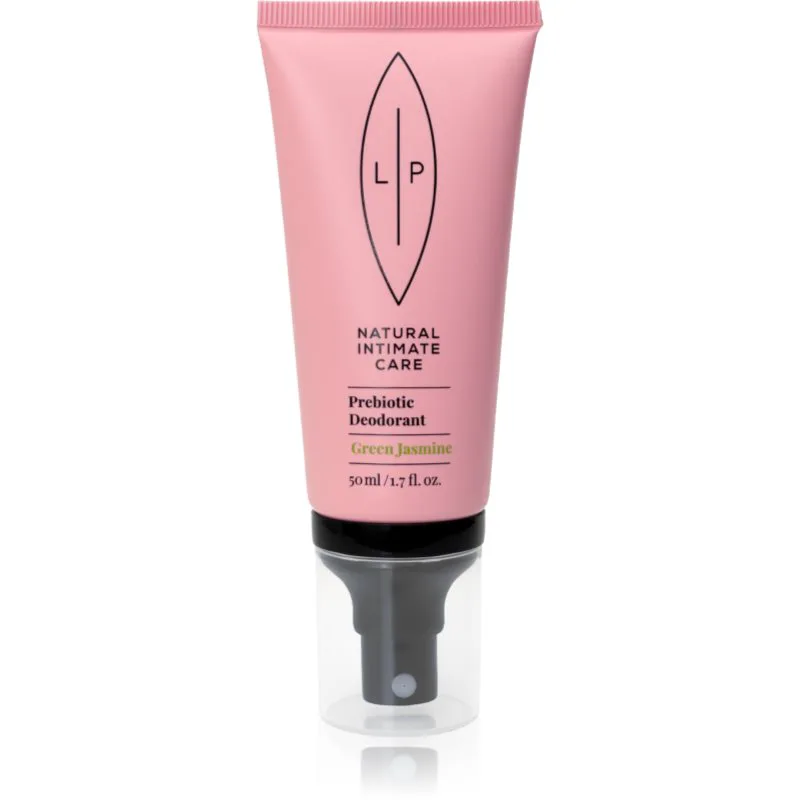 Lip Intimate Care Natural Intimate Care πρεβιοτικό αποσμητικό για ευαίσθητες περιοχές Green Jasmine 50 ml