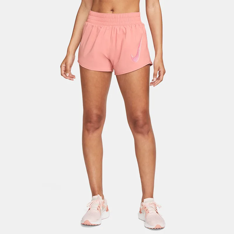 Nike One Df Swoosh Γυναικείο Σορτς για Τρέξιμο (9000151727_70024)