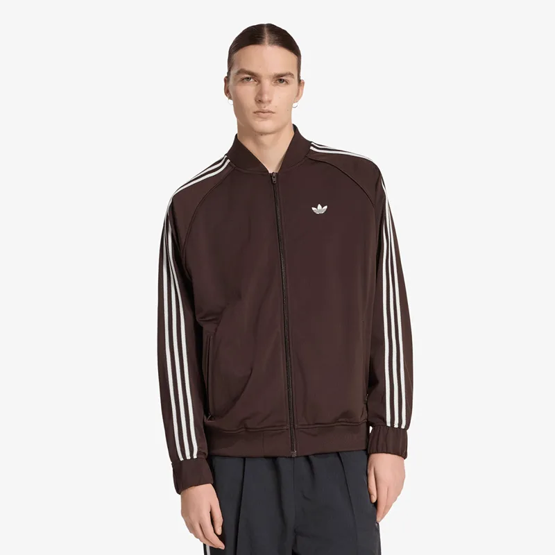Φούτερ adidas Britcore Superstar Tracktop Aurora Coffee S