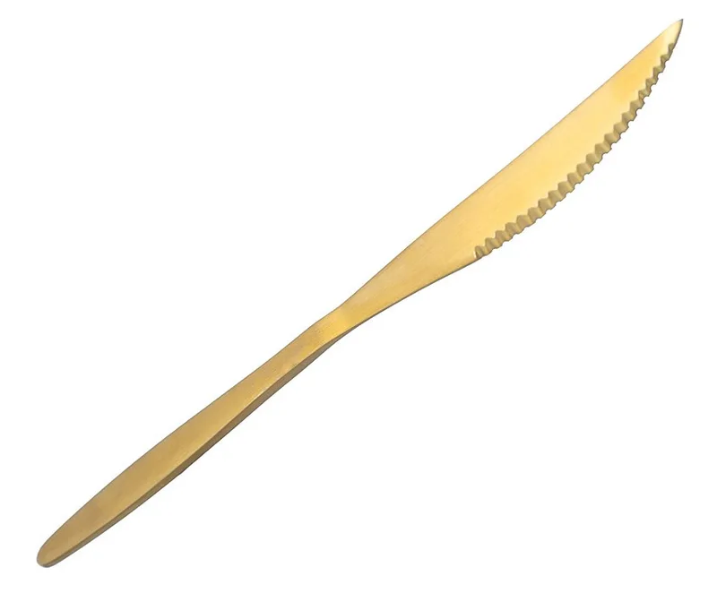 Art Regal Rhodes Χρυσό Matt PVD Μαχαίρι Steak 22cm Ανοξείδωτο