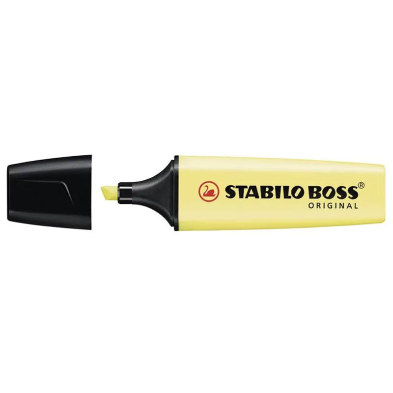 ΥΠΟΓΡΑΜΜΙΣΤΙΚΟ STABILO BOSS PASTEL 70/144 ΚΙΤΡΙΝΟ