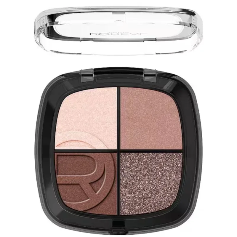L'Oreal Paris Rendez Eye & Cheek Quad Palette Παλέτα Σκιών για Μάτια & Μάγουλα σε 4 Αποχρώσεις για Ποικιλία Εμφανίσεων & Κάθε Περίσταση 8.4g - 04 Cold Platinum