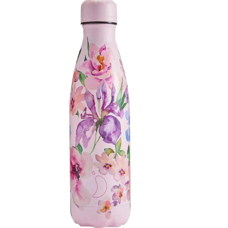 Chilly's Original Bottle Water - Sorbet Petals Ανοξείδωτο Μπουκάλι Θερμός 500ml