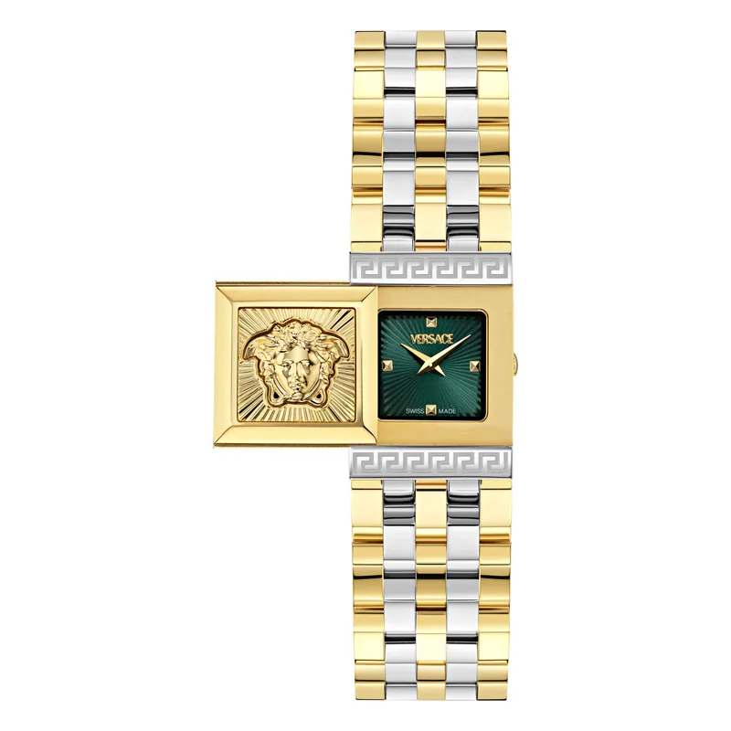 VERSACE REVEAL Two Tone Stainless Steel Bracelet VE0C00125