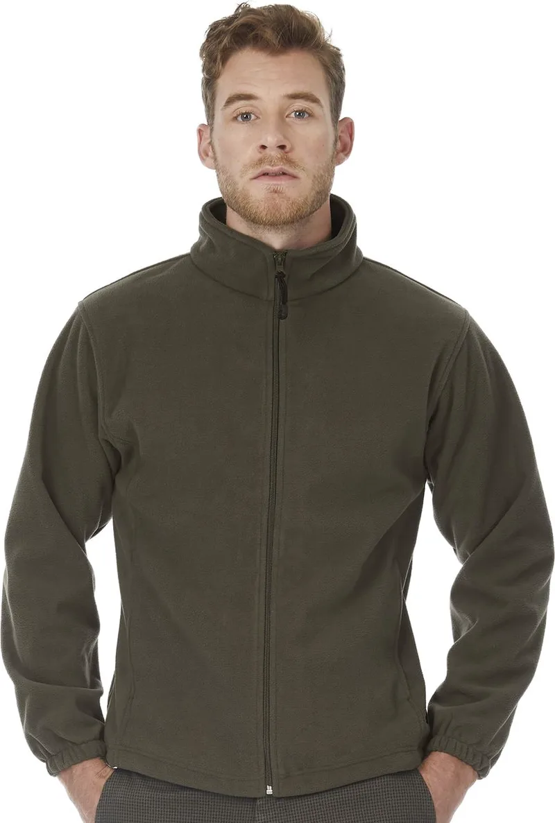 Αδιάβροχη Ζακέτα Fleece WindProtek B & C Olive