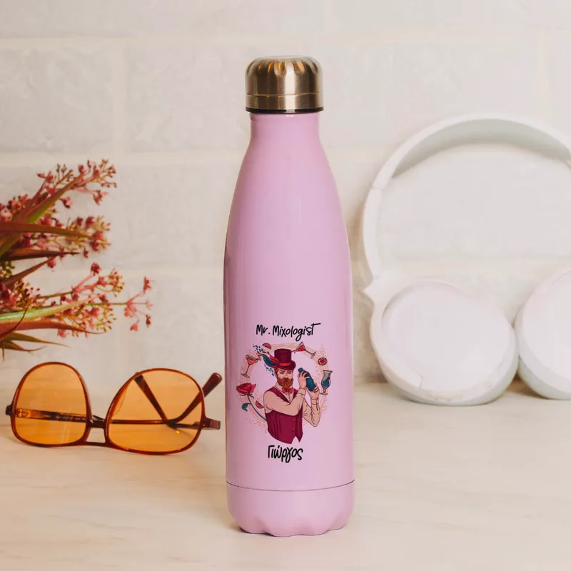 Mr. Mixologist - Μπουκάλι Θερμός 500ml - Μωβ