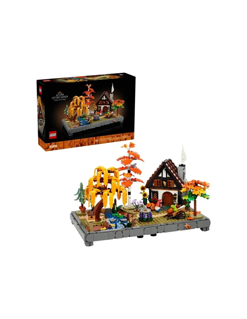 LEGO Icons 11372 Autumn Garden with Cottage