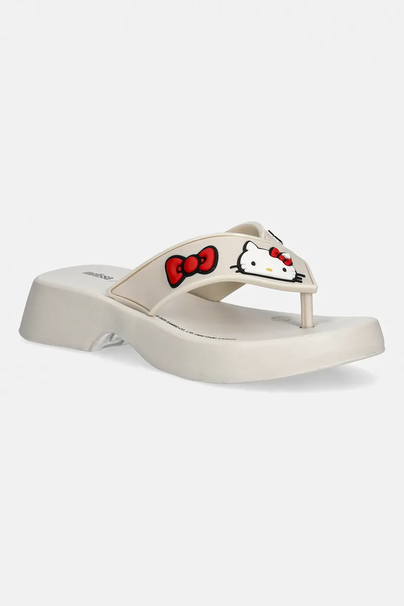 Παντόφλες Melissa MELISSA FLATFORM + HELLO KITTY AND
