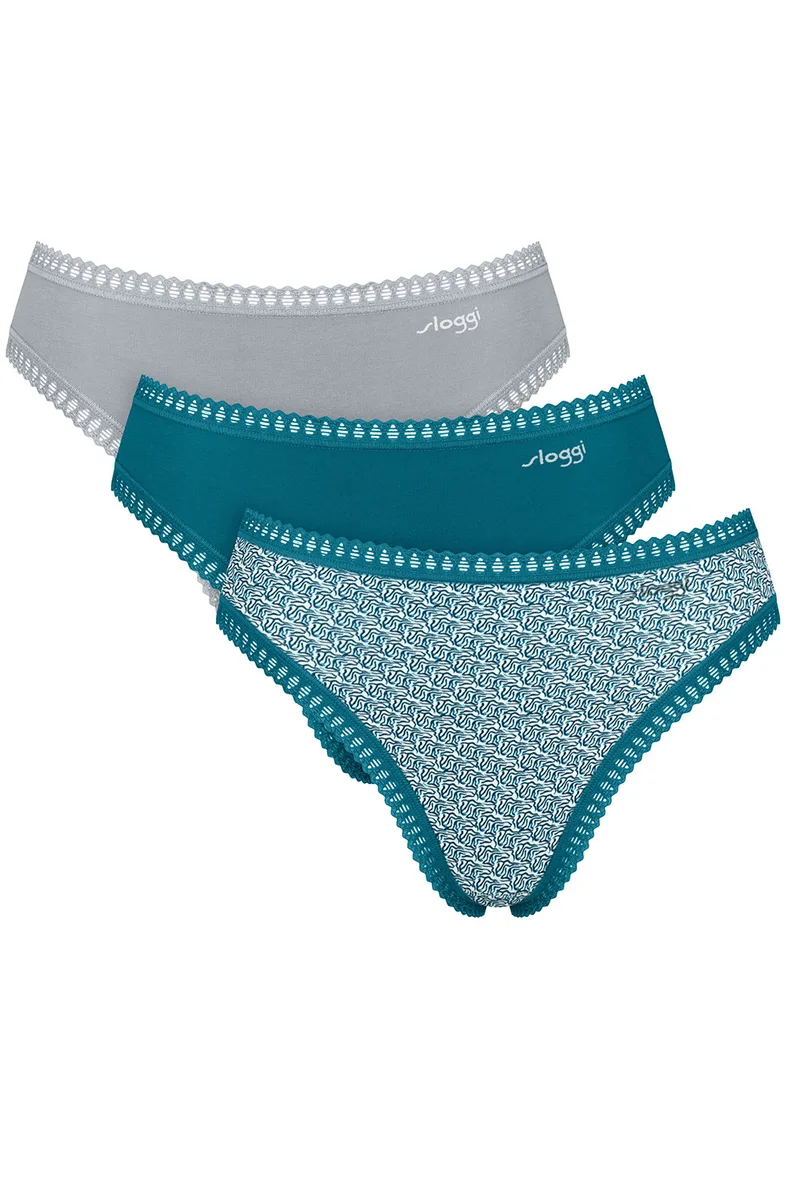 Sloggi γυναικεία εσώρουχα Sloggi GO Crush H High Leg (Συσκ. 3 τεμαχίων)-10219672-V022