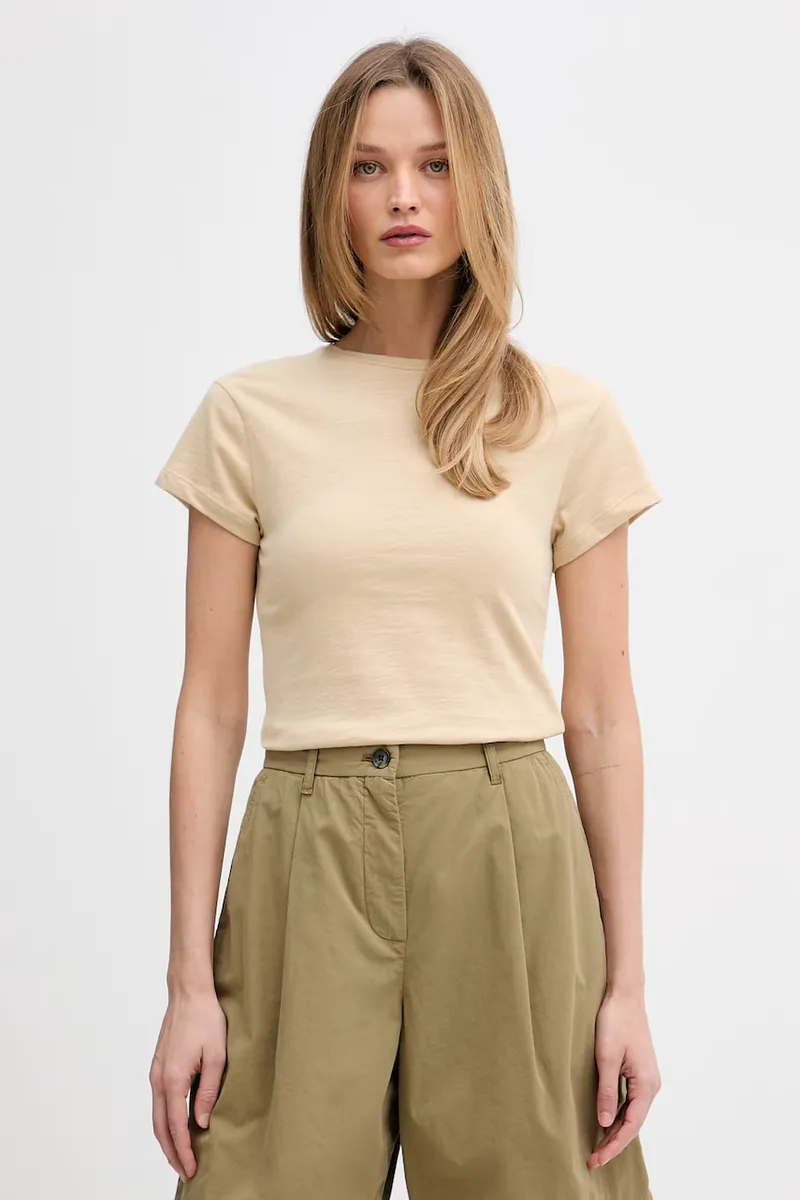 Tommy Hilfiger μπλουζάκι basic γυναικείο βαμβακερό