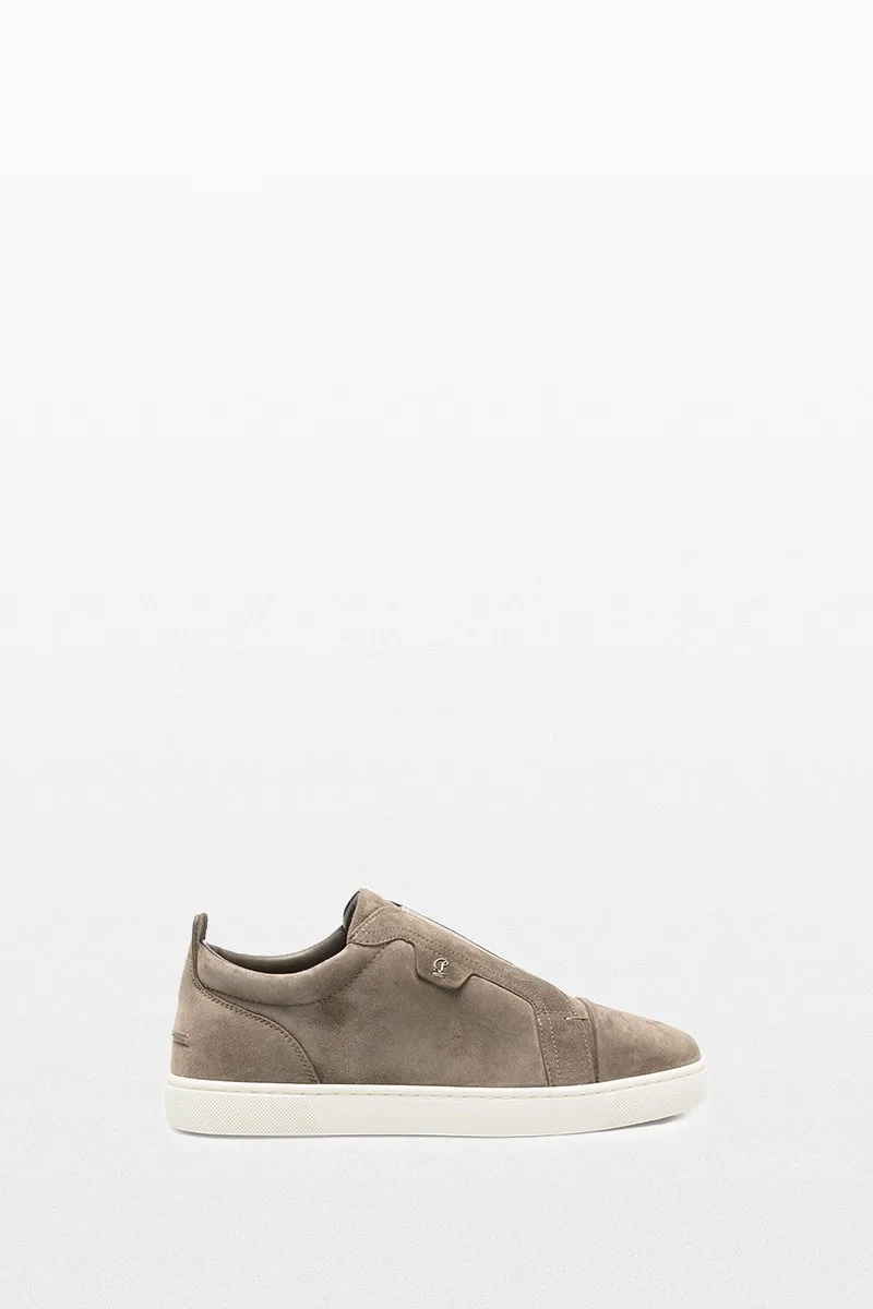 CHRISTIAN LOUBOUTIN Ανδρικό Γκρι Saint Louis Flat Sneakers