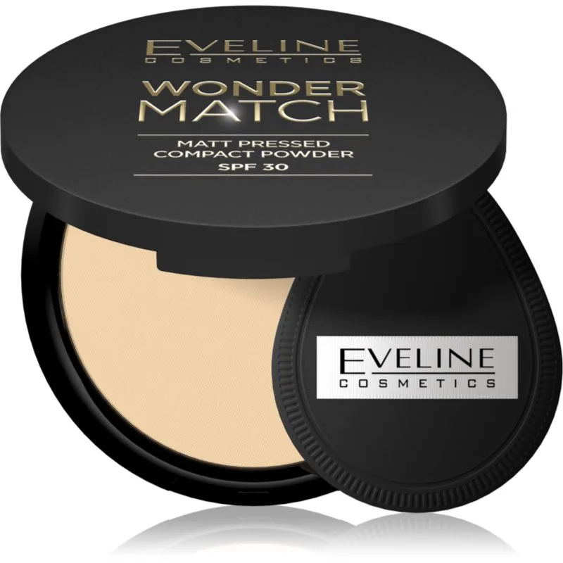 Eveline Cosmetics Wonder Match συμπαγής πούδρα SPF 30 απόχρωση 02 8 γρ
