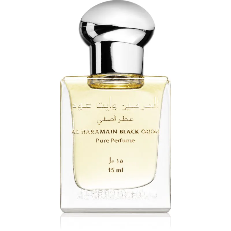 Al Haramain Black Oudh αρωματικό λάδι unisex 15 ml
