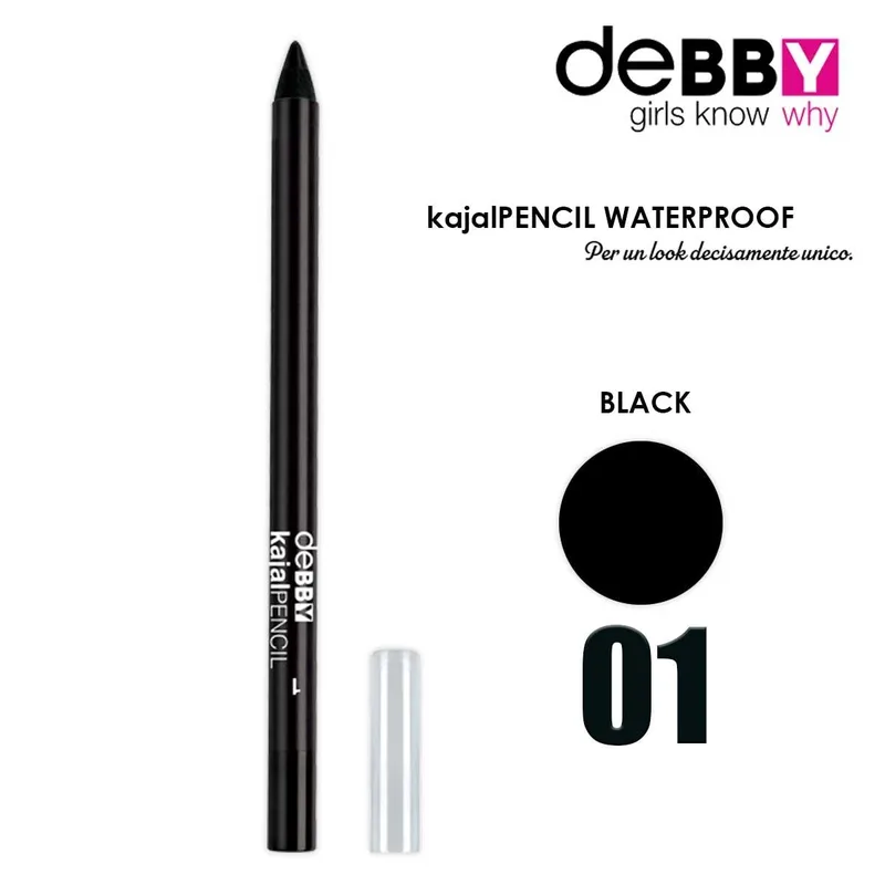 Debby eye pencil kajal waterproof number 1