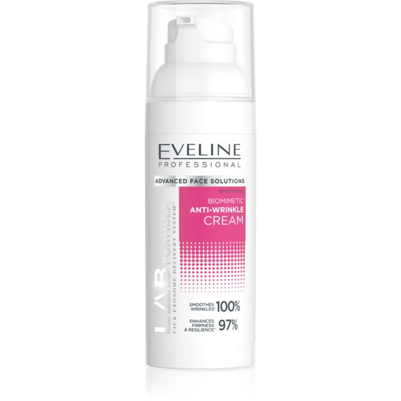 Eveline Cosmetics LAB Formula 5% Solution καταπραϋντική βιομιμητική κρέμα ενάντια στις ρυτίδες 50 ml
