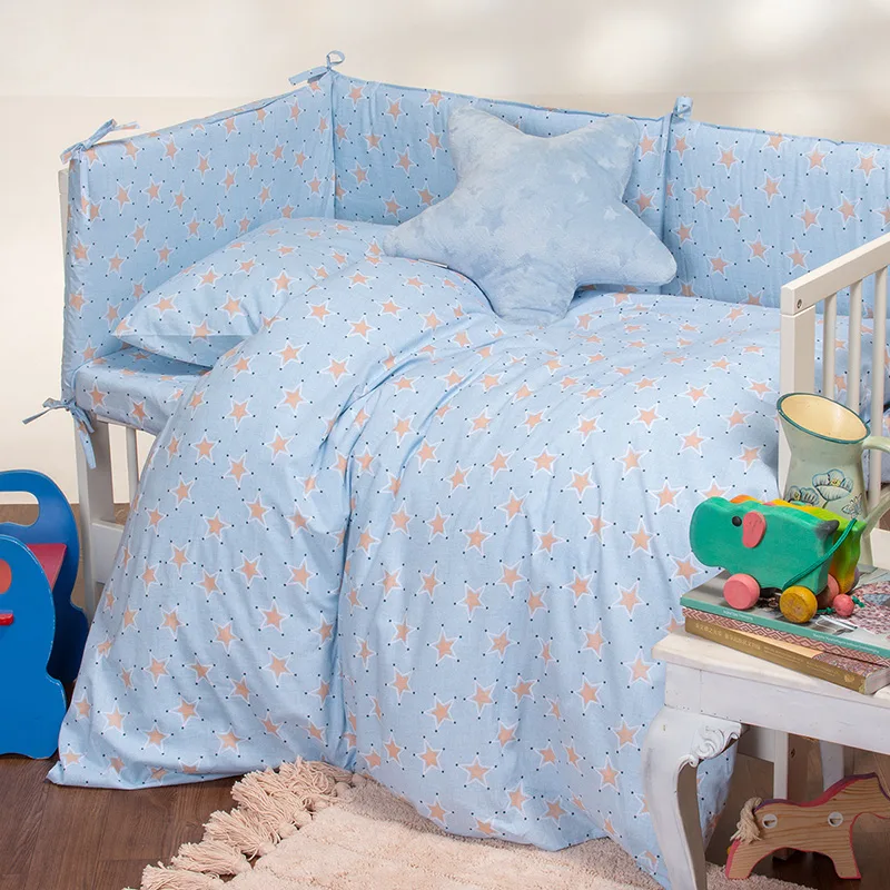 Σεντόνι Μεμονωμένο Αγκαλιάς 85X110 Melinen Mini Stars Sky Χωρίς Λάστιχο (85x110)