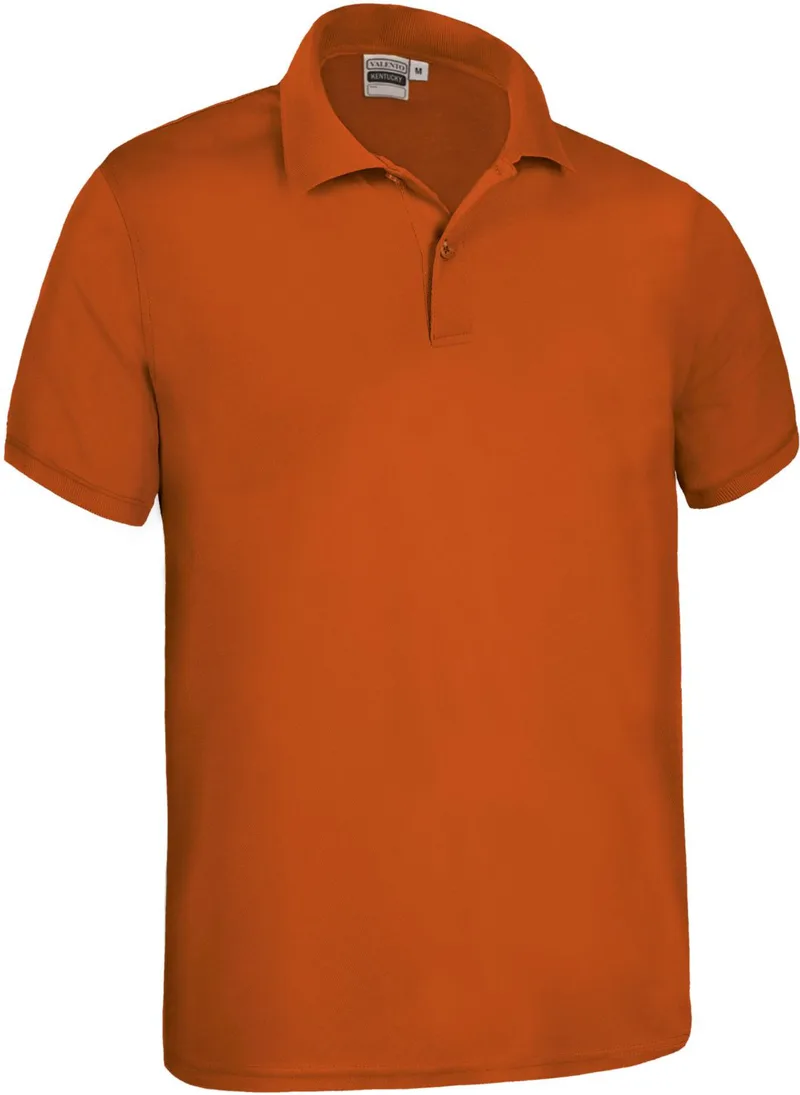 Κοντομάνικο Polo Shirt KENTUCKY Valento POVAKENNJ Party Πορτοκαλί