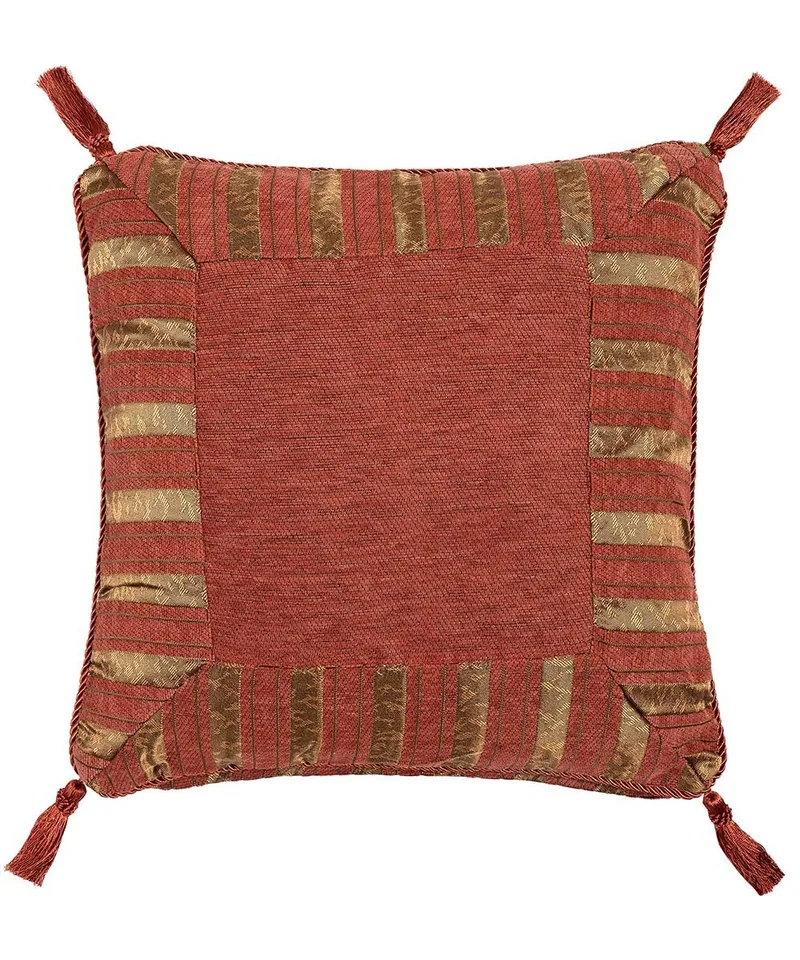 Μαξιλαροθήκη Διακόσμησης Silk Fashion 5105 Πορτοκαλί 45x45