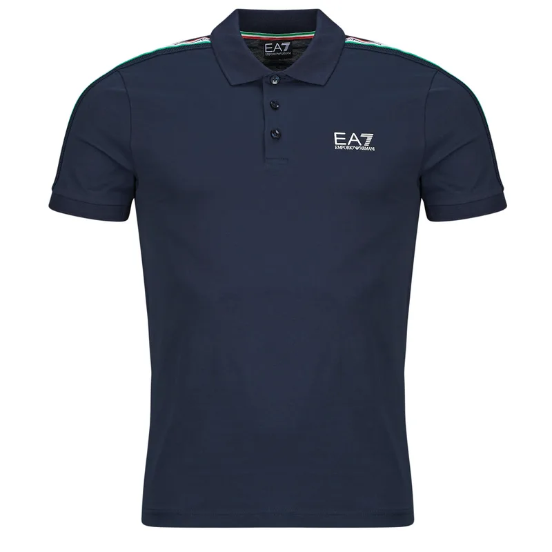 Πόλο με κοντά μανίκια Emporio Armani EA7 ITALIAN SPIRIT POLO