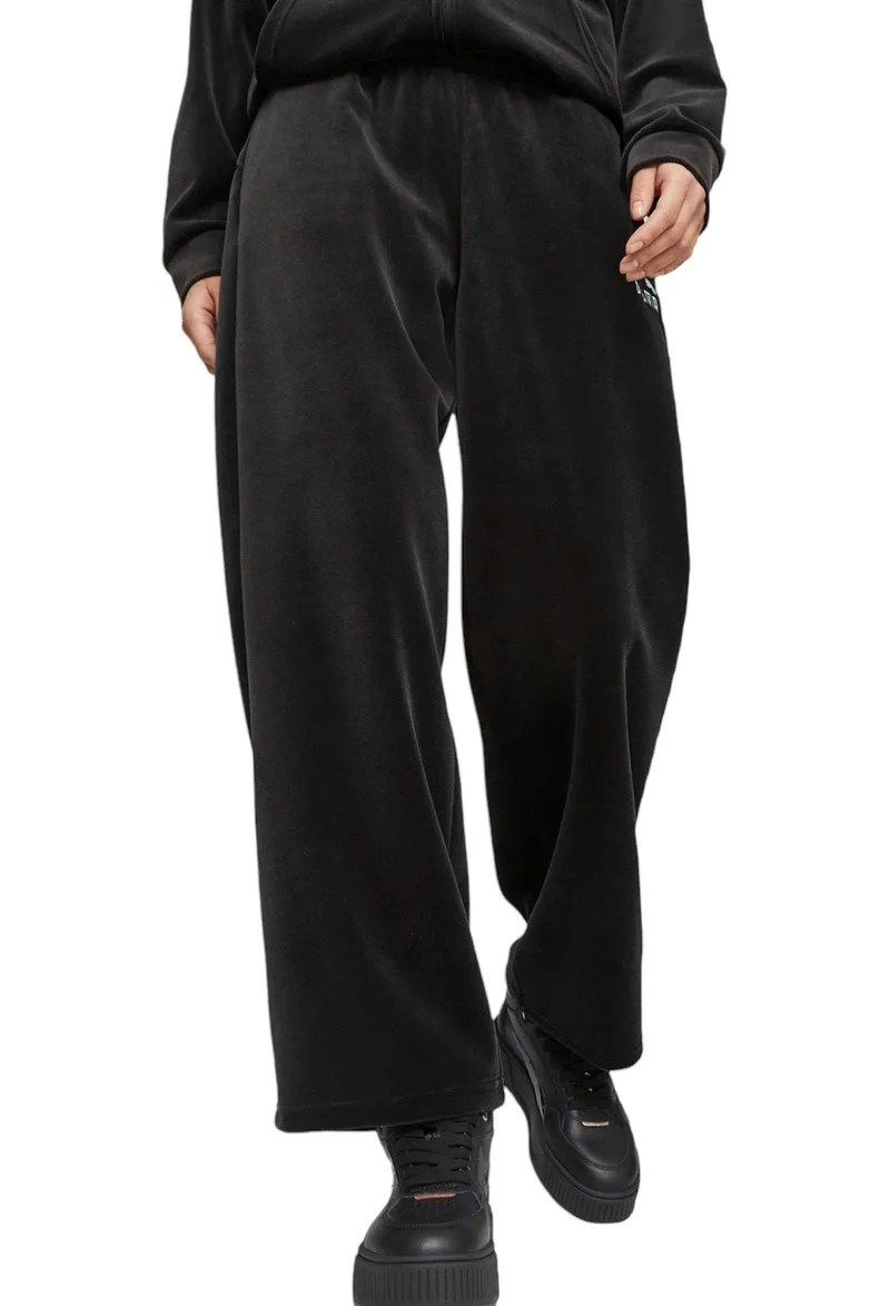 Παντελόνι Puma Ess Elevated Velour Straight 675993-01 Γυναικείο