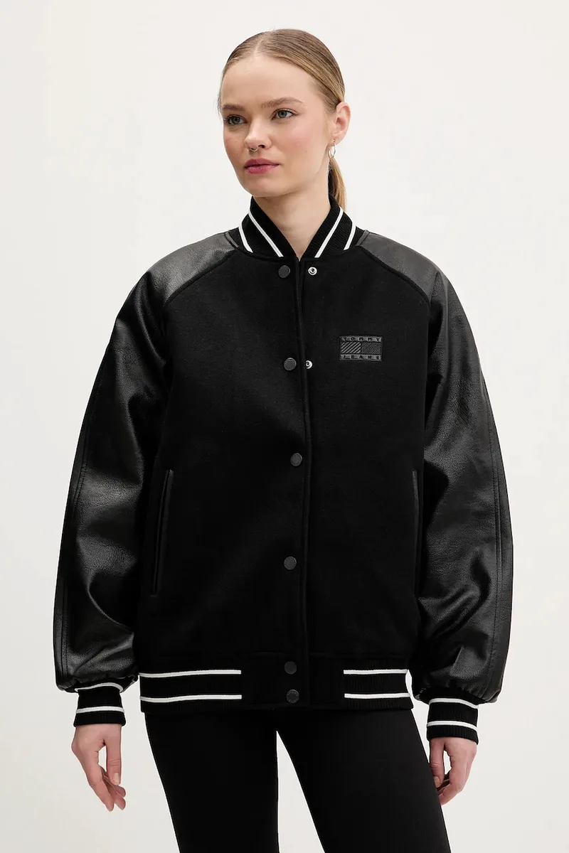 Tommy Jeans Μπουφάν με προσθήκη μάλλινου υφάσματος Tommy Jeans