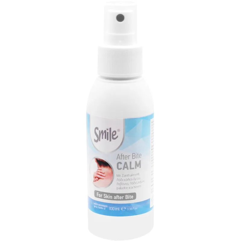 Smile After Bite Calm Spray Καταπραυντικό & Απωθητικό Spray από Τσιμπήματα Εντόμων με Φυσικά Ενεργά Συστατικά 100ml