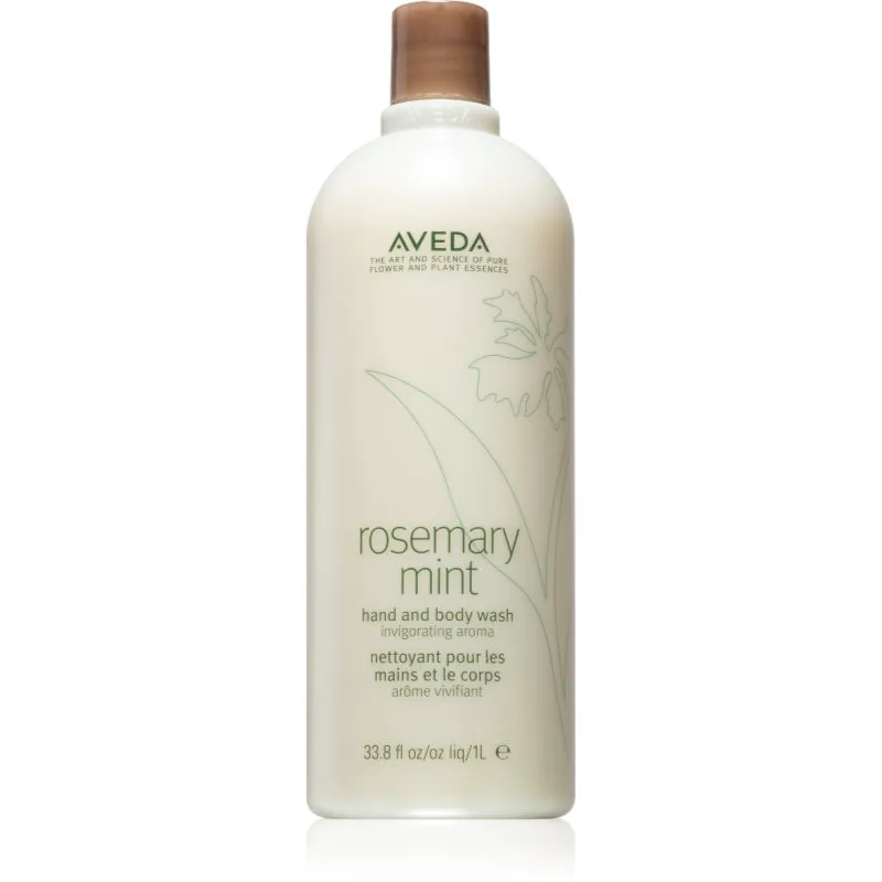 Aveda Rosemary Mint Hand and Body Wash απαλό σαπούνι για χέρια και σώμα 1000 ml