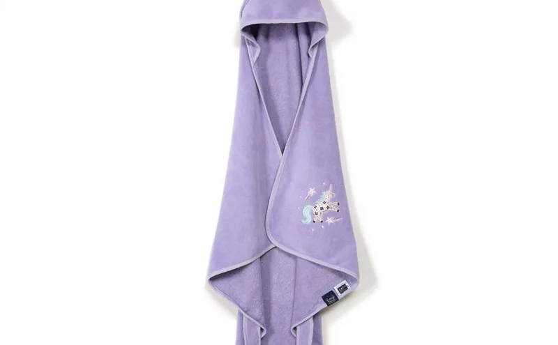 Πετσέτα Bamboo Newborn Purple Lady Unicorn