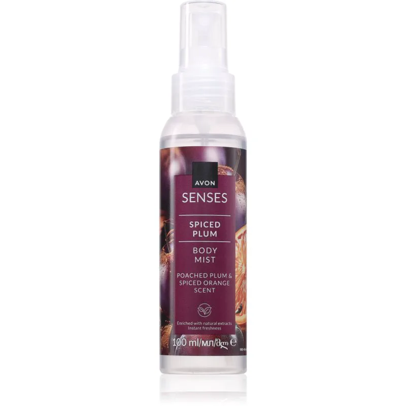 Avon Senses Spiced Plum Σπρεϊ σώματος για γυναίκες 100 ml