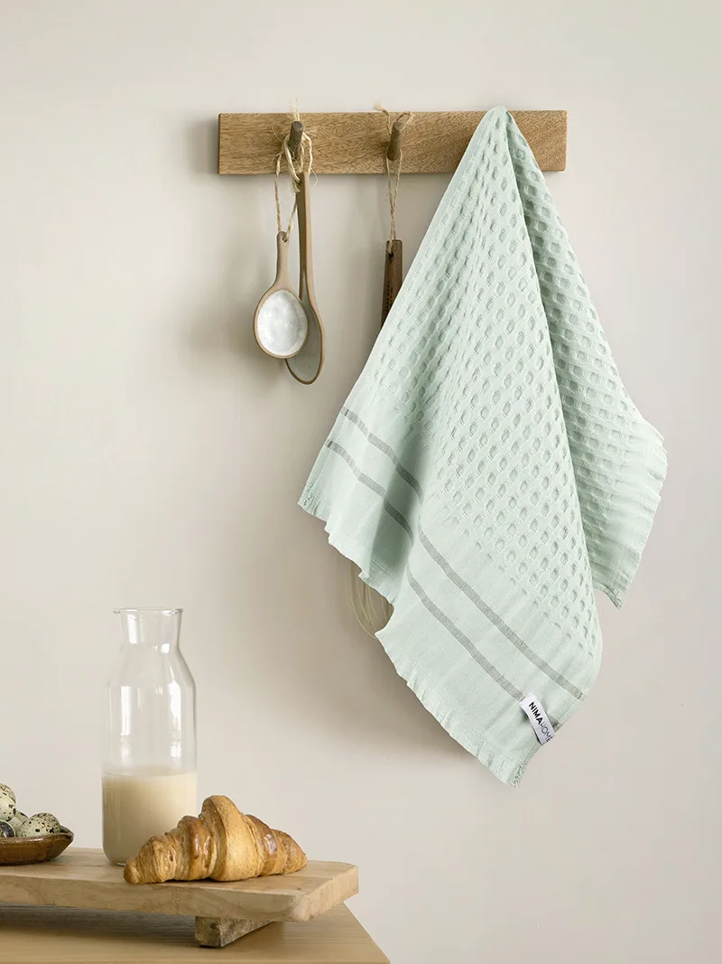 Πετσέτα Κουζίνας 40X60 Nima Waffle Mint (40x60)