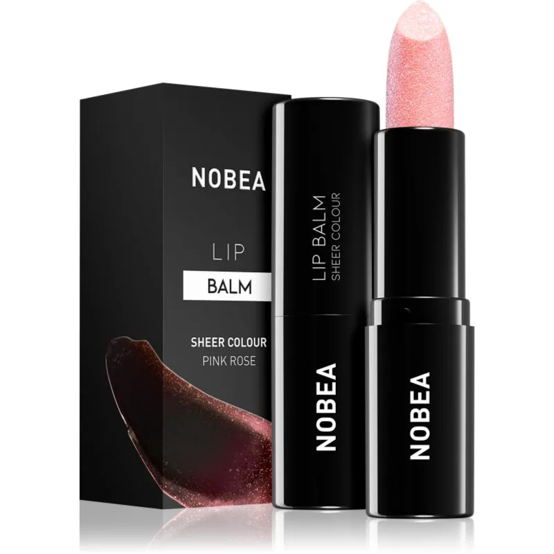 NOBEA Day-to-Day Lip Balm ενυδατικό βάλσαμο για τα χείλη απόχρωση Ροζ rose 3 γρ