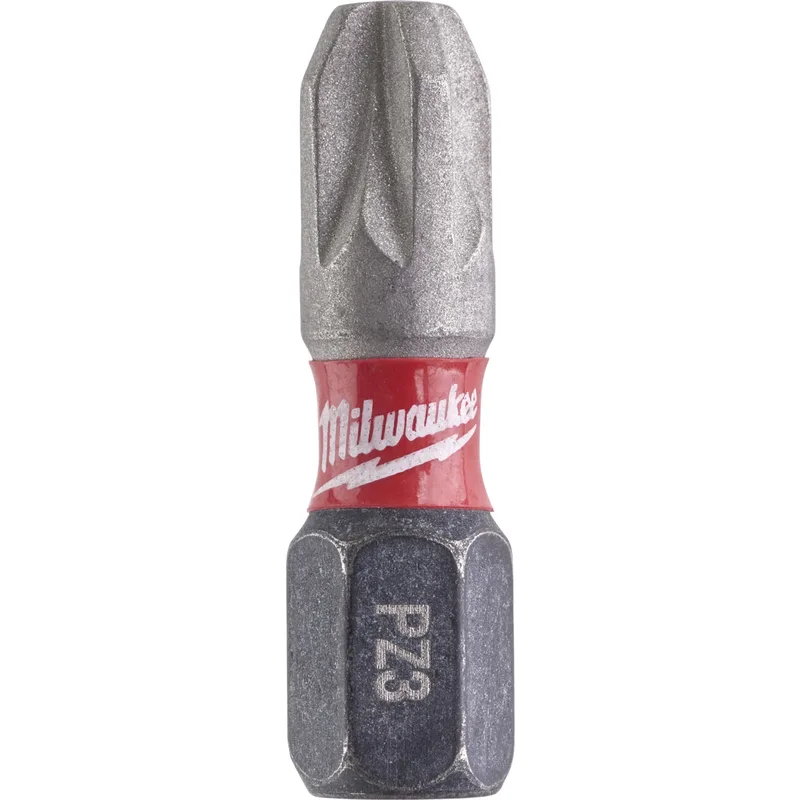 Μύτες Pozidrive 3x25mm MILWAUKEE SHOCKWAVE IMPACT DUTY Σετ 2Τμχ