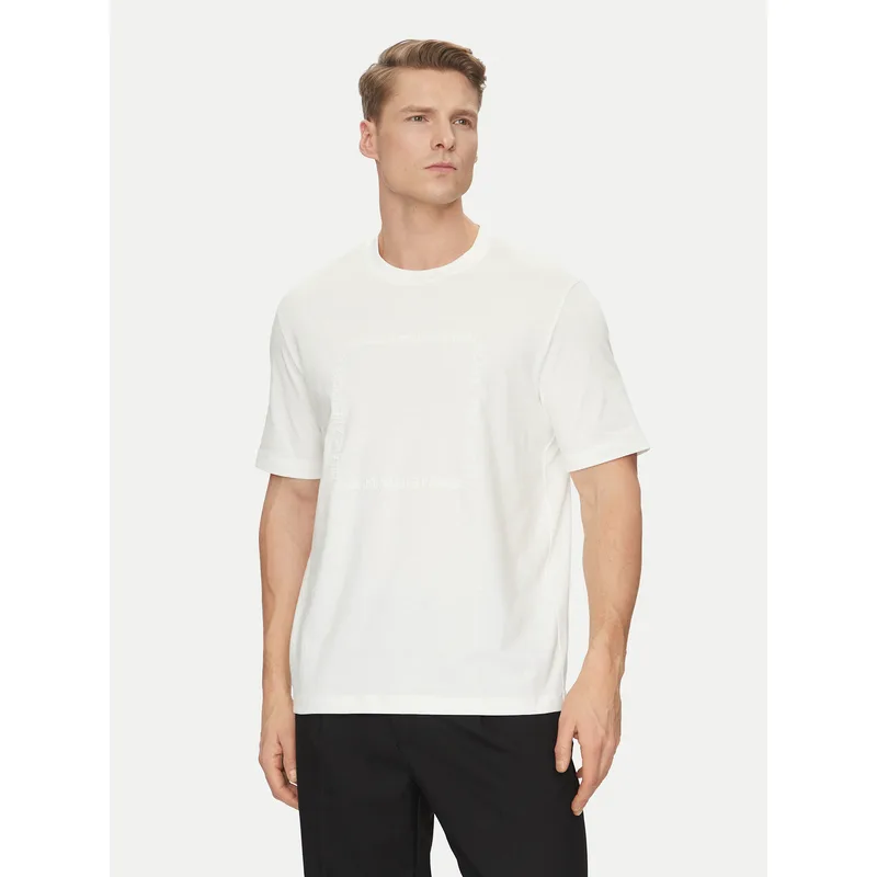 Armani Exchange T-Shirt 6DZTLN ZJ9JZ 1116 Λευκό Regular Fit