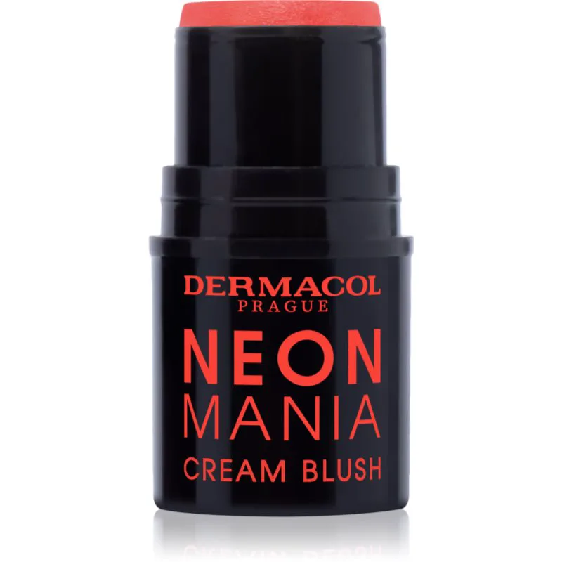 Dermacol Neon Mania κρεμώδες ρουζ απόχρωση 2 Coral 5.2 γρ