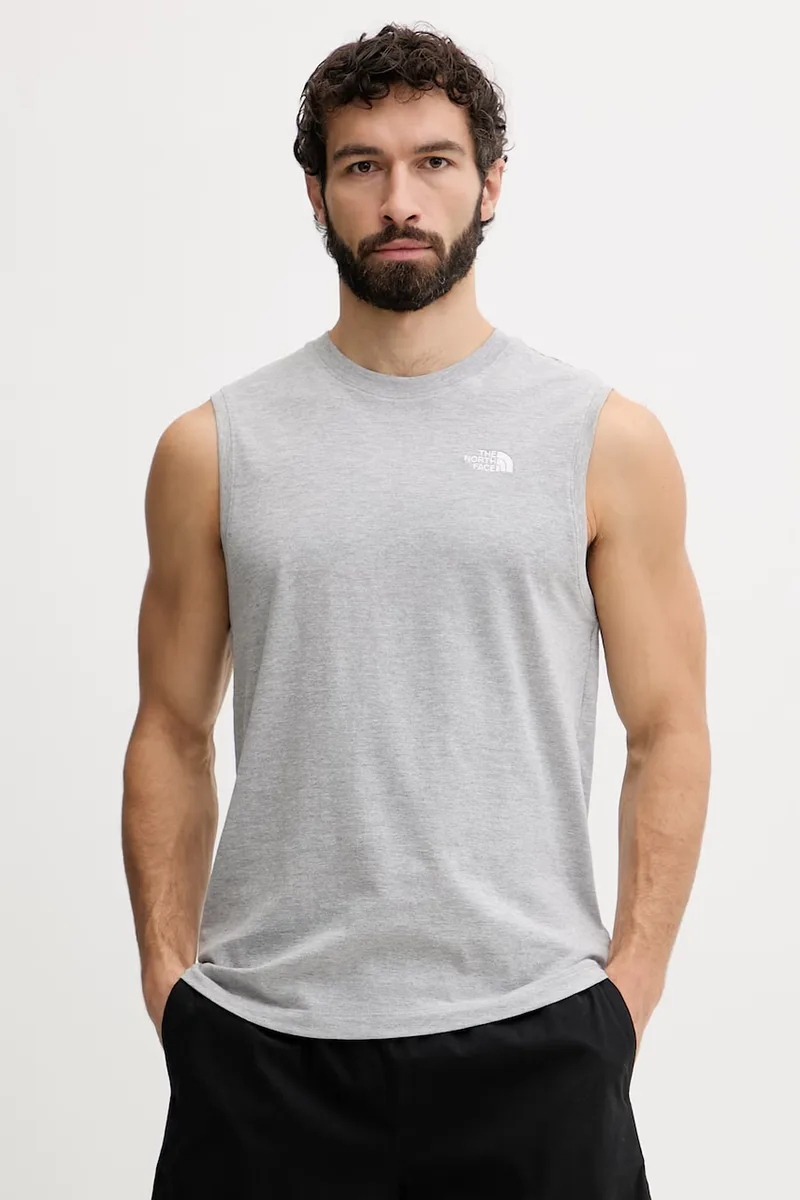 The North Face τοπ ανδρικό με βαμβάκι Essential Simple Dome