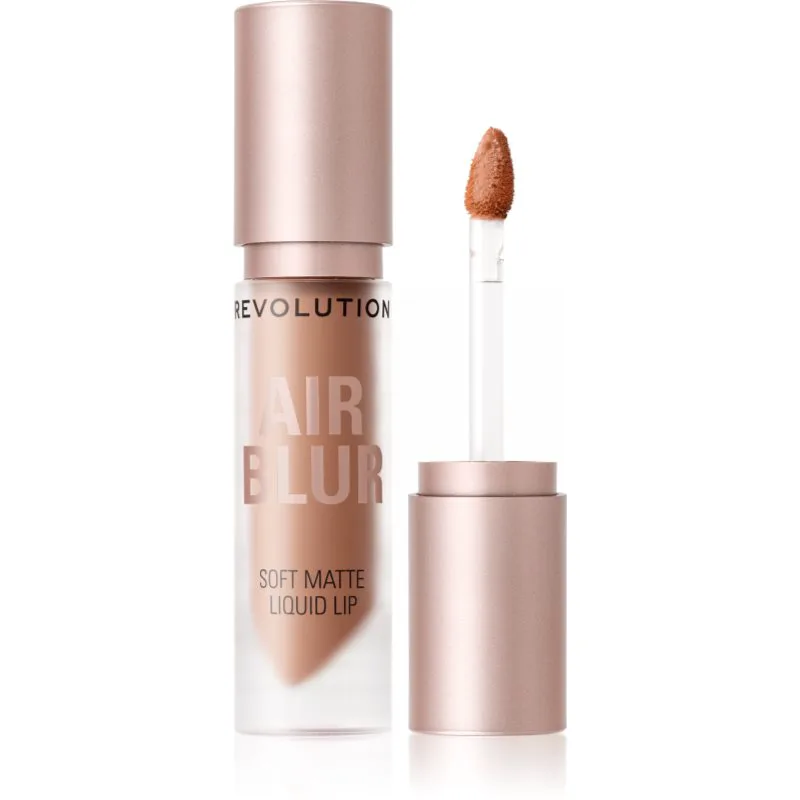 Revolution Air Blur Liquid Lipstick Υγρό ματ κραγιόν απόχρωση Hazy 3.5 ml