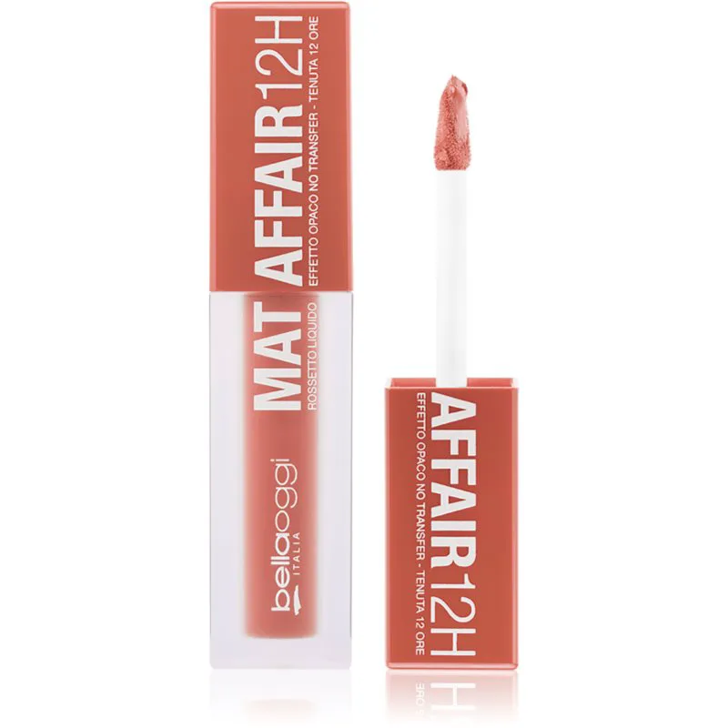 bellaoggi Mat Affair Liquid Lipstick ματ υγρό κραγιόν απόχρωση Whisper 4.4 ml