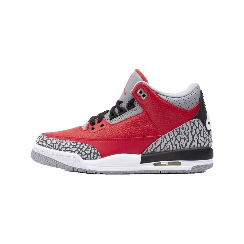 Xαμηλά Sneakers Nike Baskets Air Jordan 3 Retro SE Unite Fire Red cuir