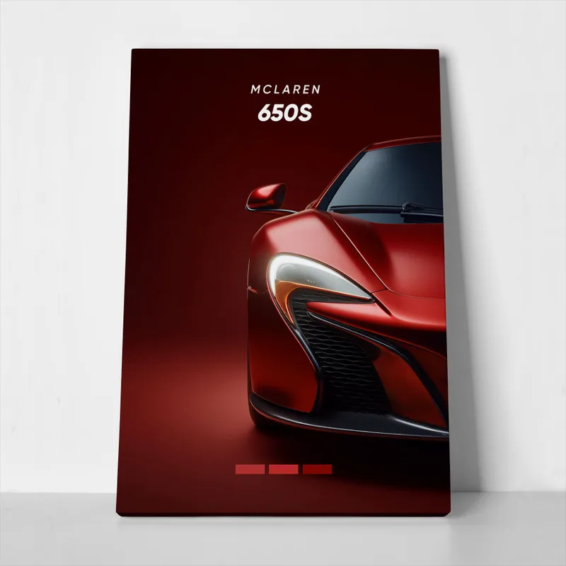 Πινακας σε καμβά MCLAREN 650S