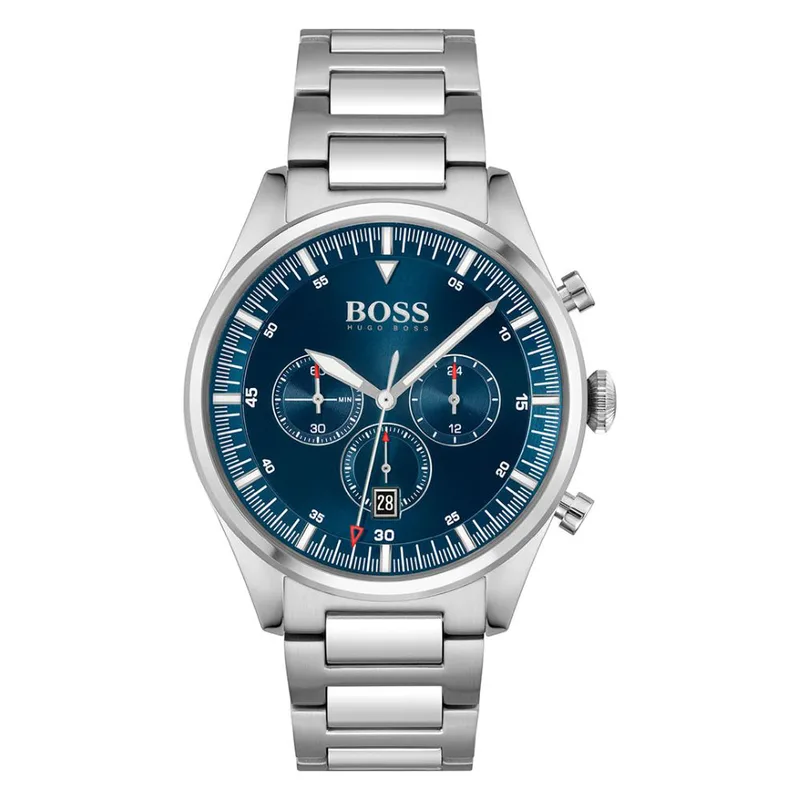 HUGO BOSS Pioneer Stainless Steel Bracelet Chronograph 1513867