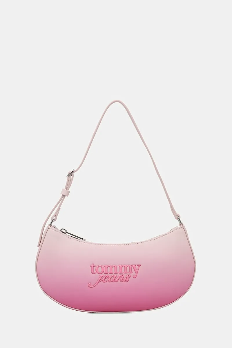 Tommy Jeans τσάντα shopper γυναικεία από απομίμηση δέρματος