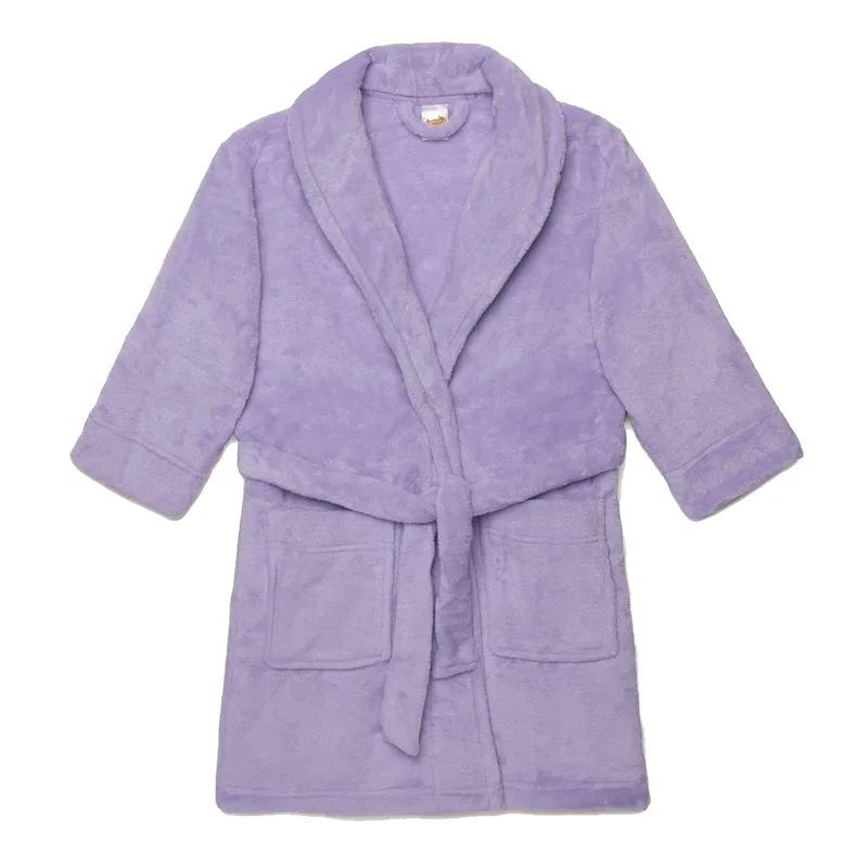 Ρόμπα Fleece Παιδική Minerva 62135-364 Lavender No6 No6
